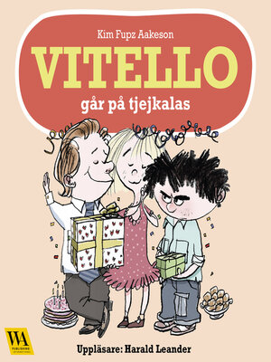 cover image of Vitello går på tjejkalas